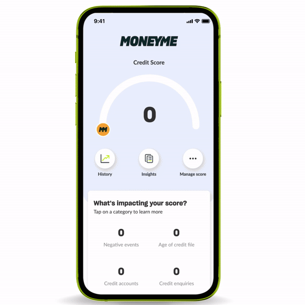 Credit Score Animation